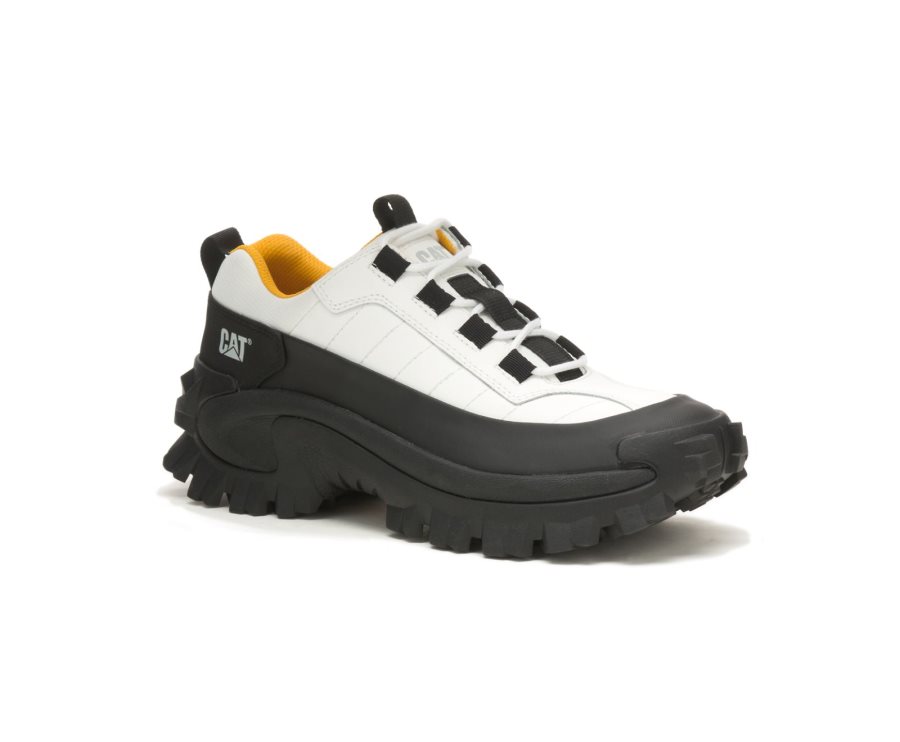 Bright White Caterpillar Intruder Waterproof Galosh - Men's Sneakers Egypt GS6974Z