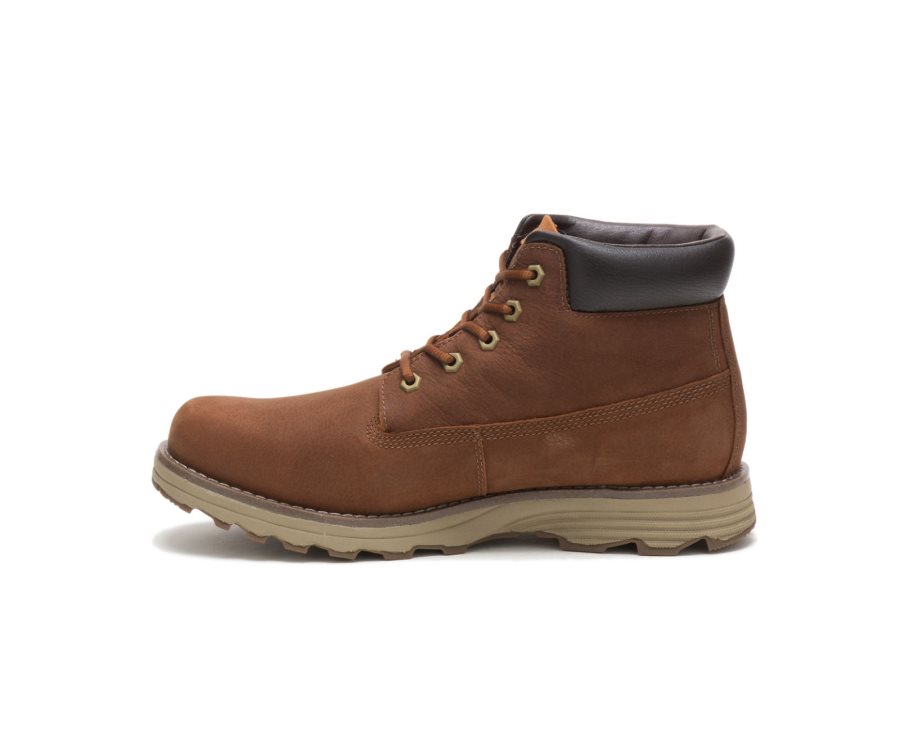 Brown Caterpillar Founder Waterproof Thinsulate™ Boot - Men's Waterproof Boots Egypt Q3FQQN4