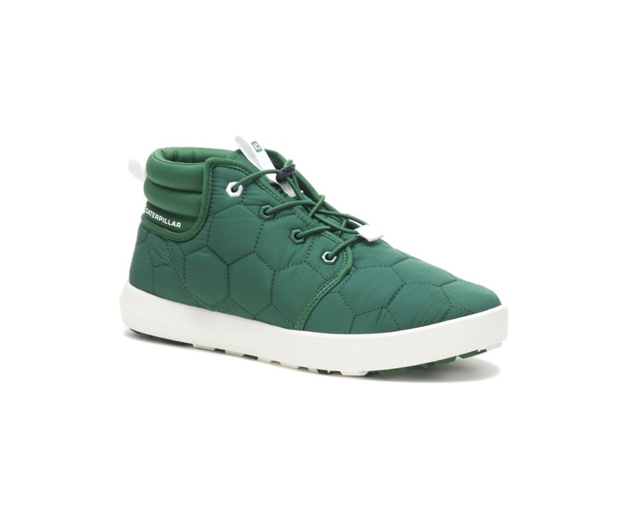 Green Caterpillar CODE Scout Mid - Men's Sneakers Egypt KT3YVK7