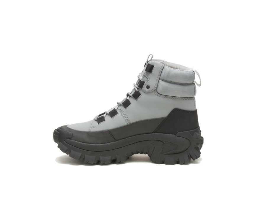 Grey / Dark Grey Caterpillar Trespass Waterproof Galosh - Men's Waterproof Boots Egypt GUBCEYS