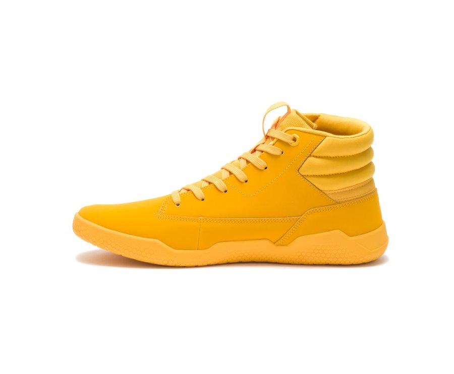 Yellow Caterpillar CODE Hex Hi - Men's Sneakers Egypt NHEDYYQ